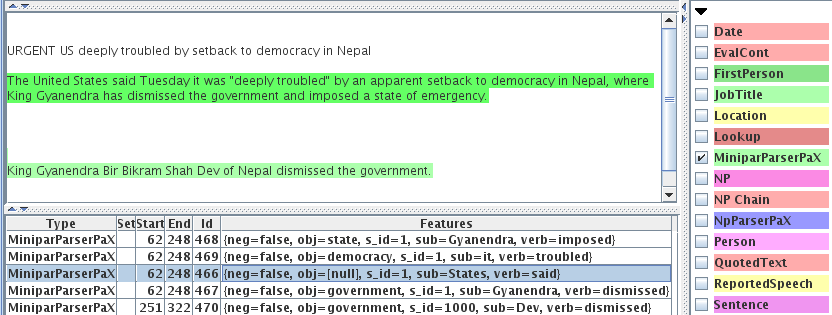 TAC 2009 Pilot Task Processing