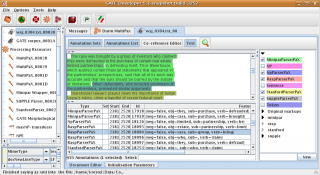 Screenshot of MultiPAX results