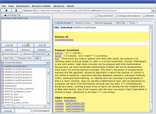 An Automatically Generated Summary